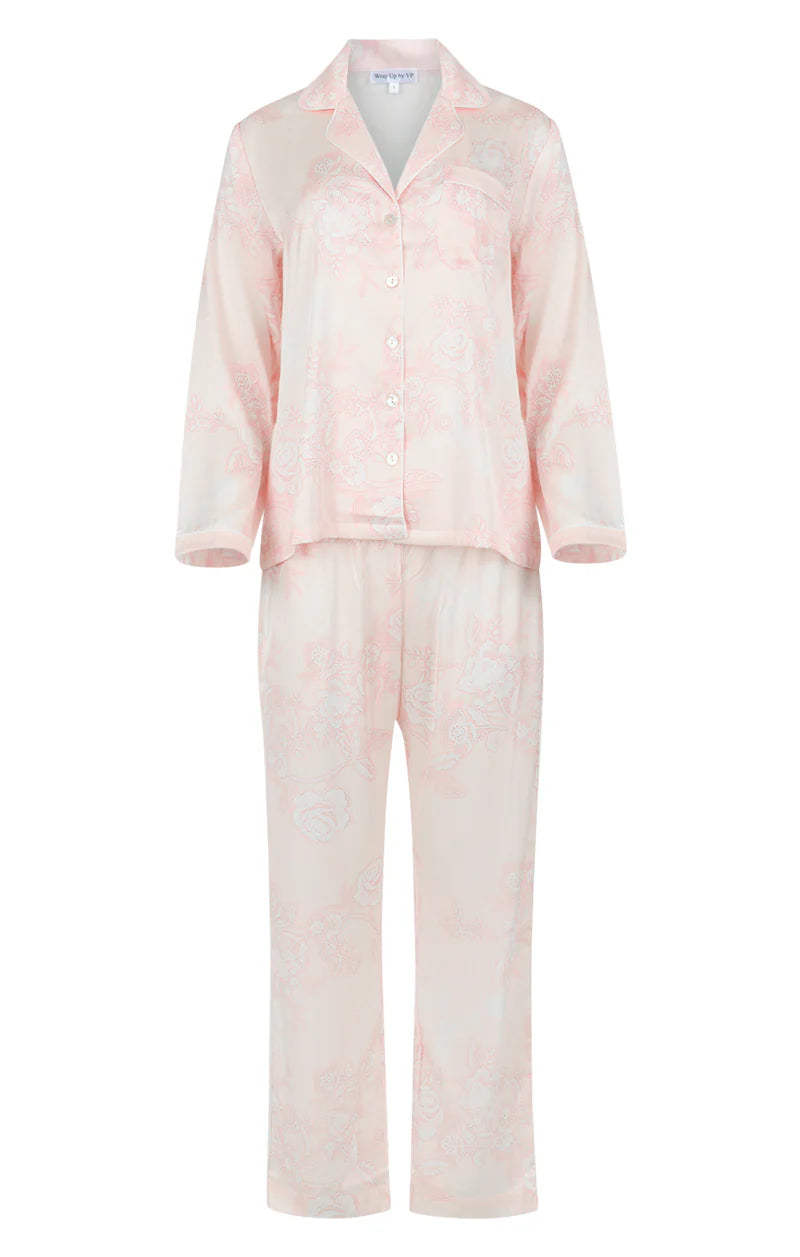 Wrap Up By VP Bliss Long Pajama Set