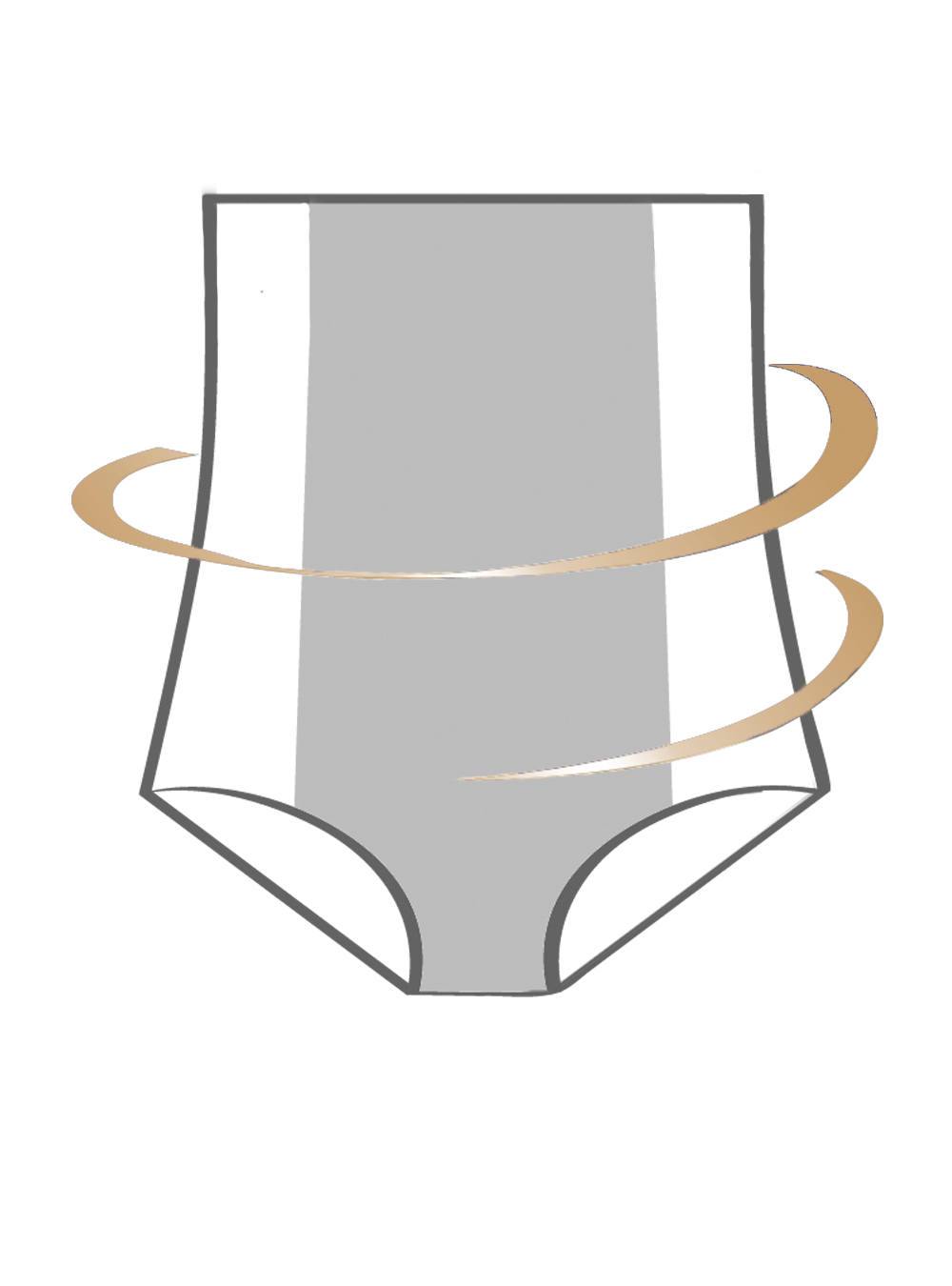 Body Hush BH1503 High Waist Tummy Control Panty