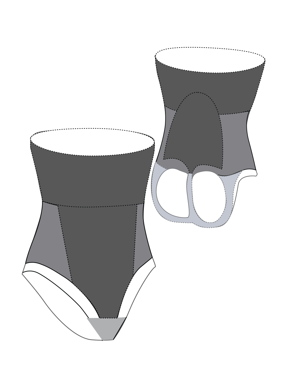 Body Hush BH1606 Control Panty