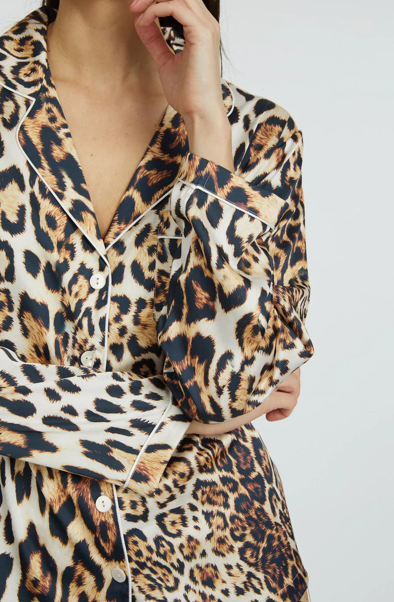 Wrap Up By VP Donatella Long Sleeve Pajama Set