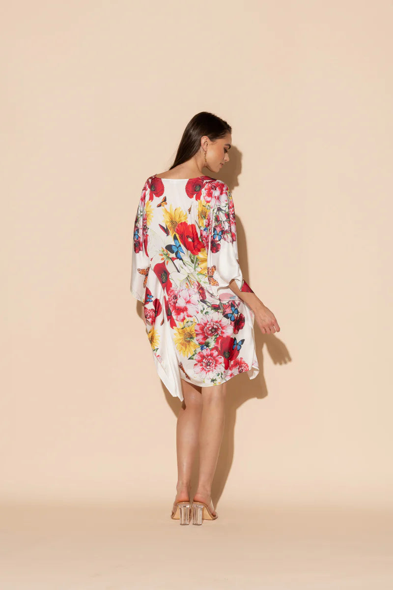 Wrap Up By VP Bouquet Short Caftan