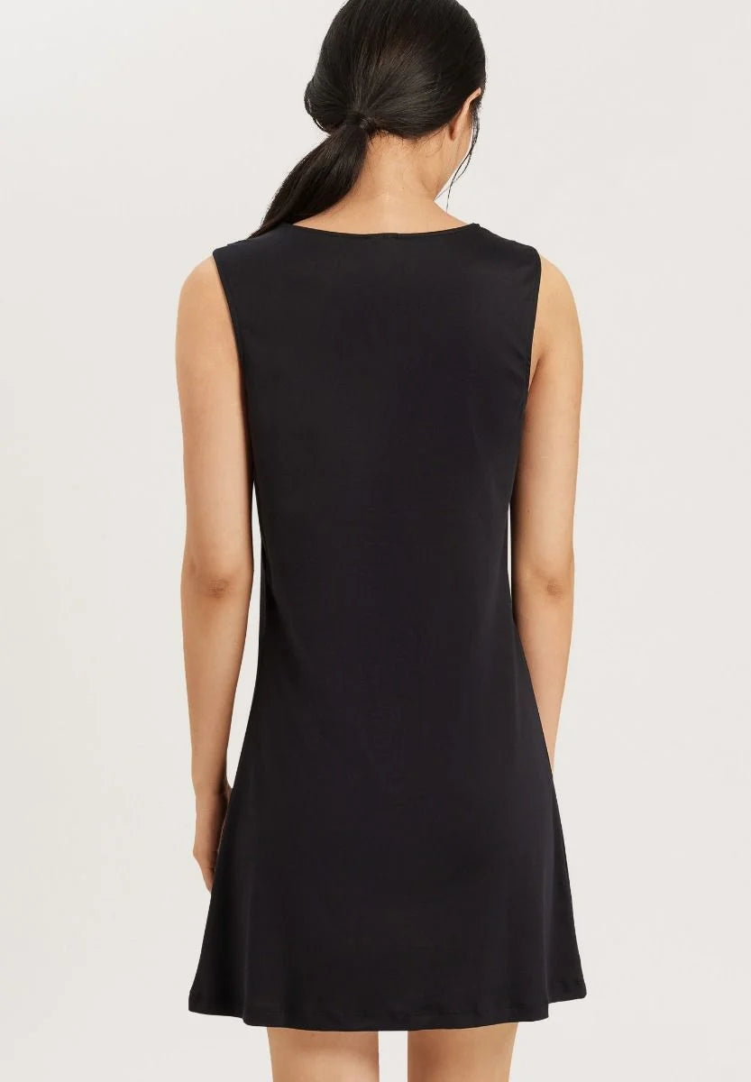 Hanro Moments V-Neck Cotton Tank Nightgown