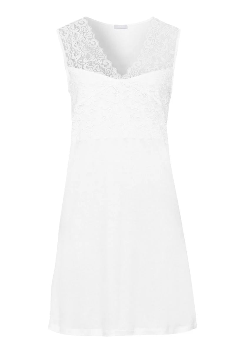 Hanro Moments V-Neck Cotton Tank Nightgown