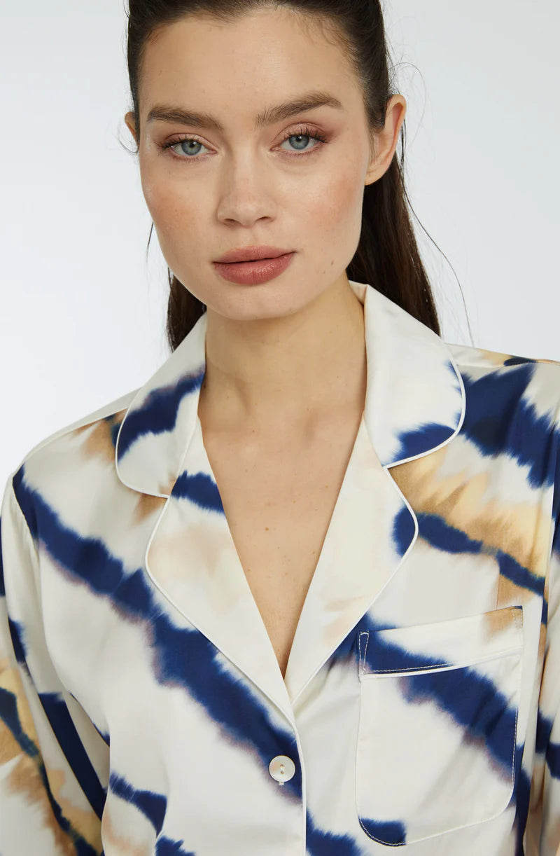 Wrap Up By VP Mai Tai Long Sleeve Pajama Set