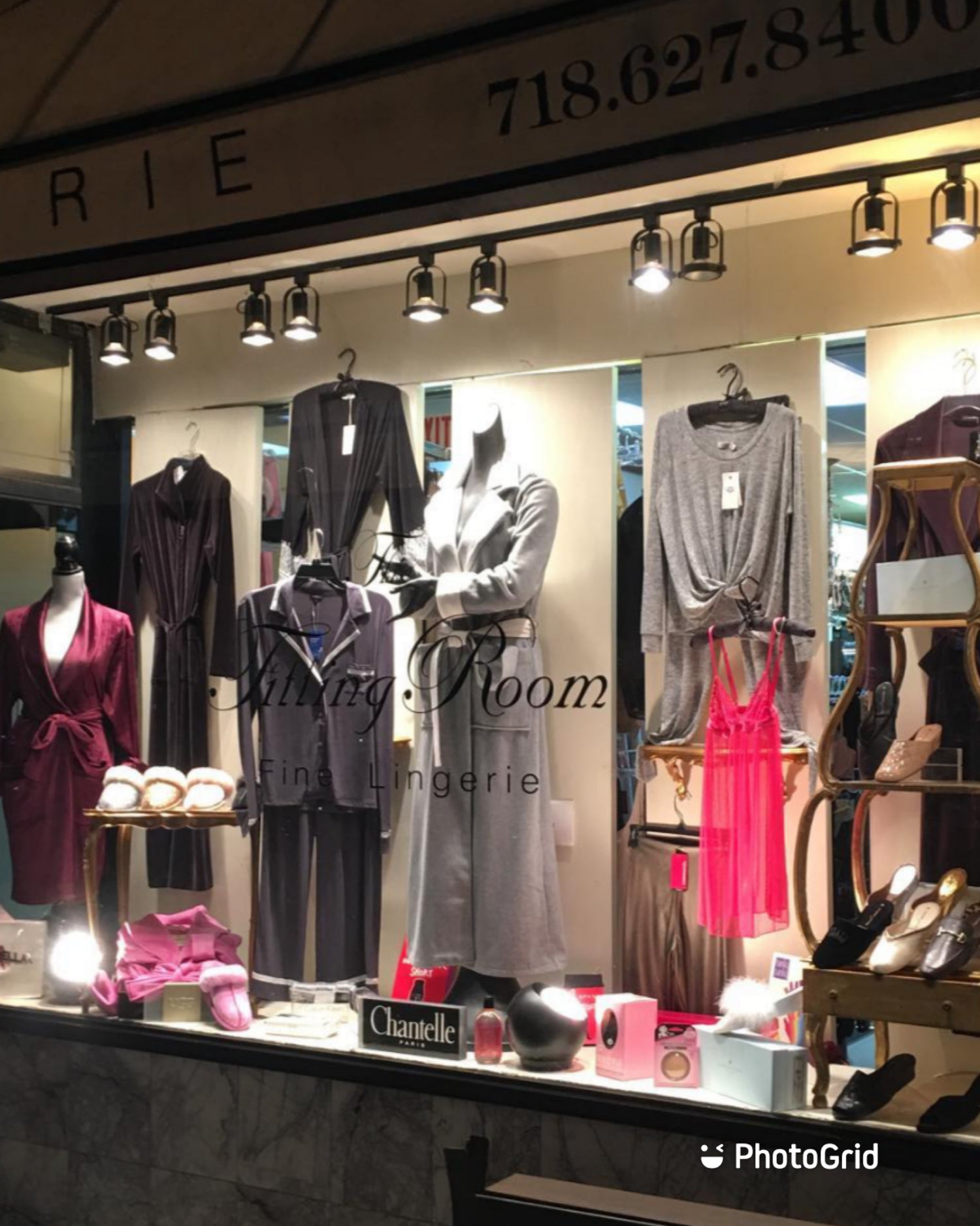 Fitting Room Front Window