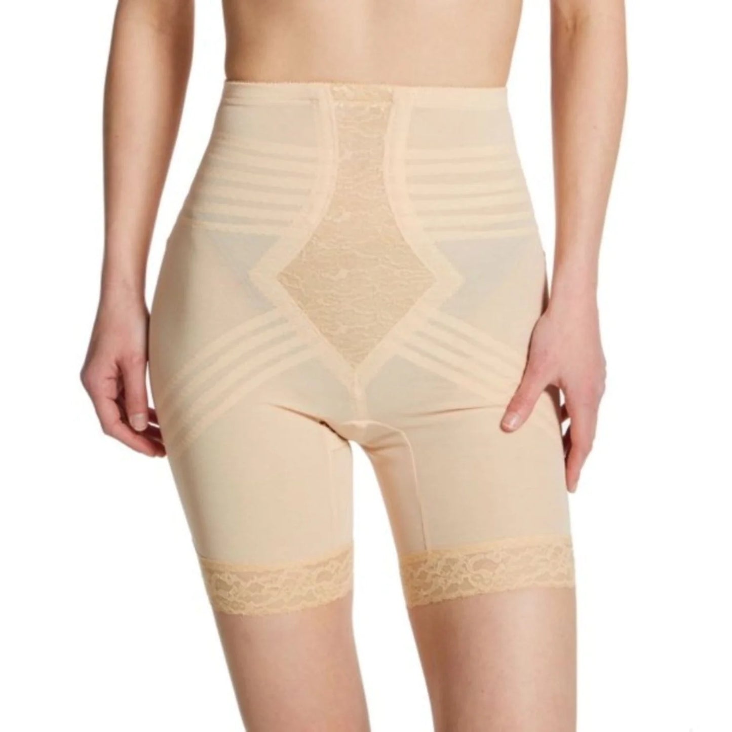 Rago High Waist Thigh Slimmer Firm Control Style 6209