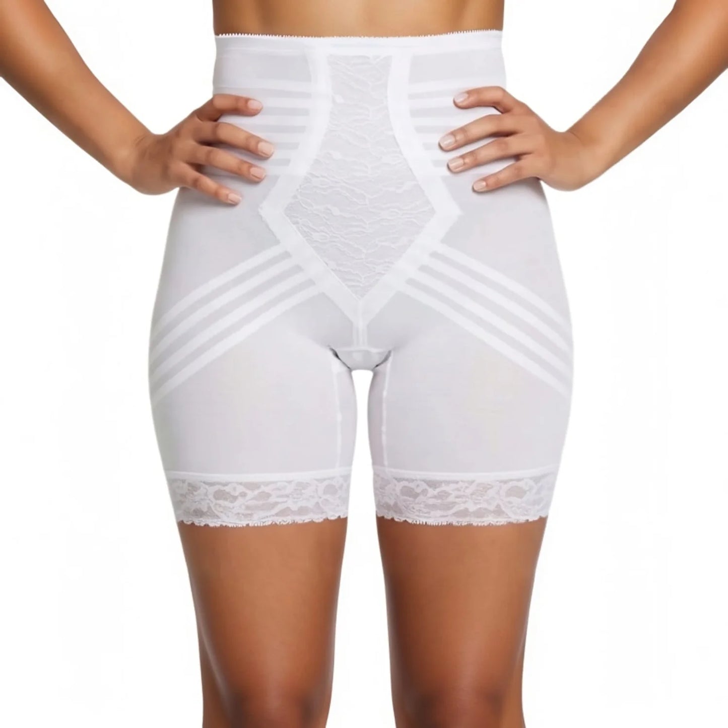 Rago High Waist Thigh Slimmer Firm Control Style 6209