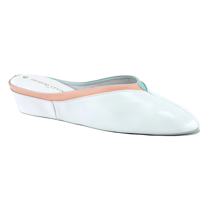 Jacques Levine Pastel Slippers 4640