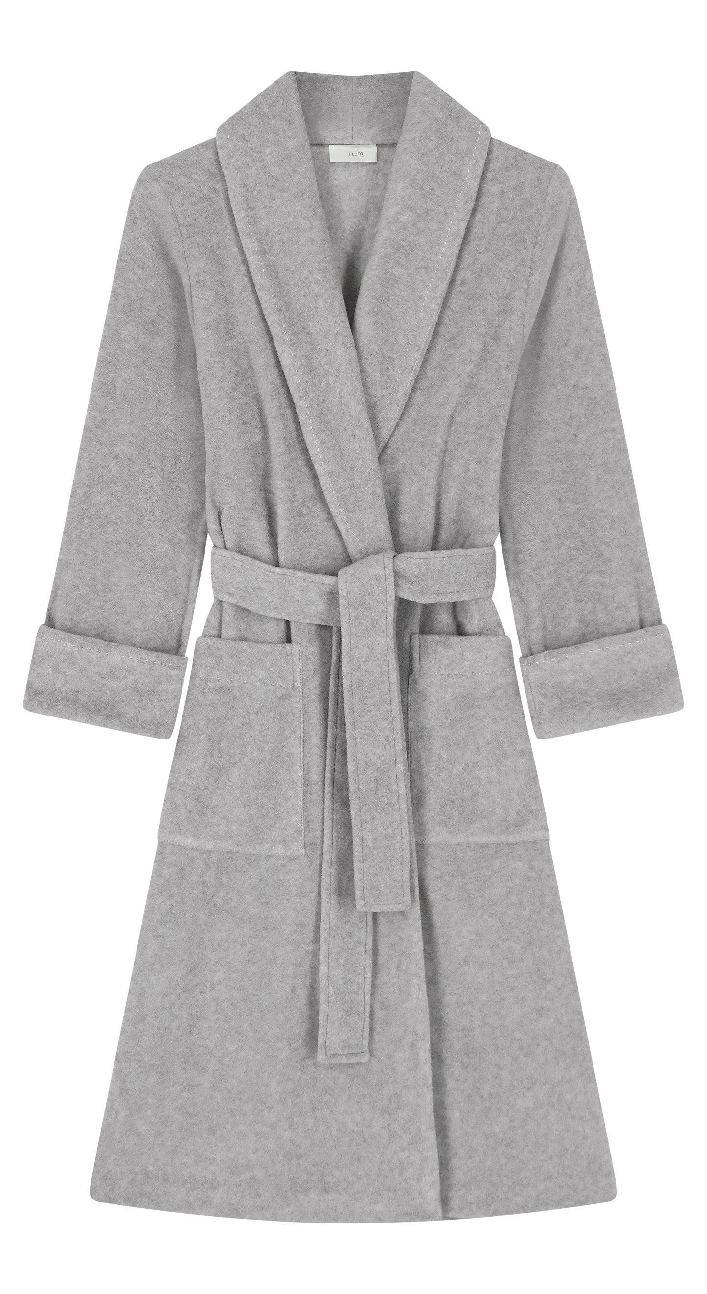 Pluto Rose Fleece Short Robe