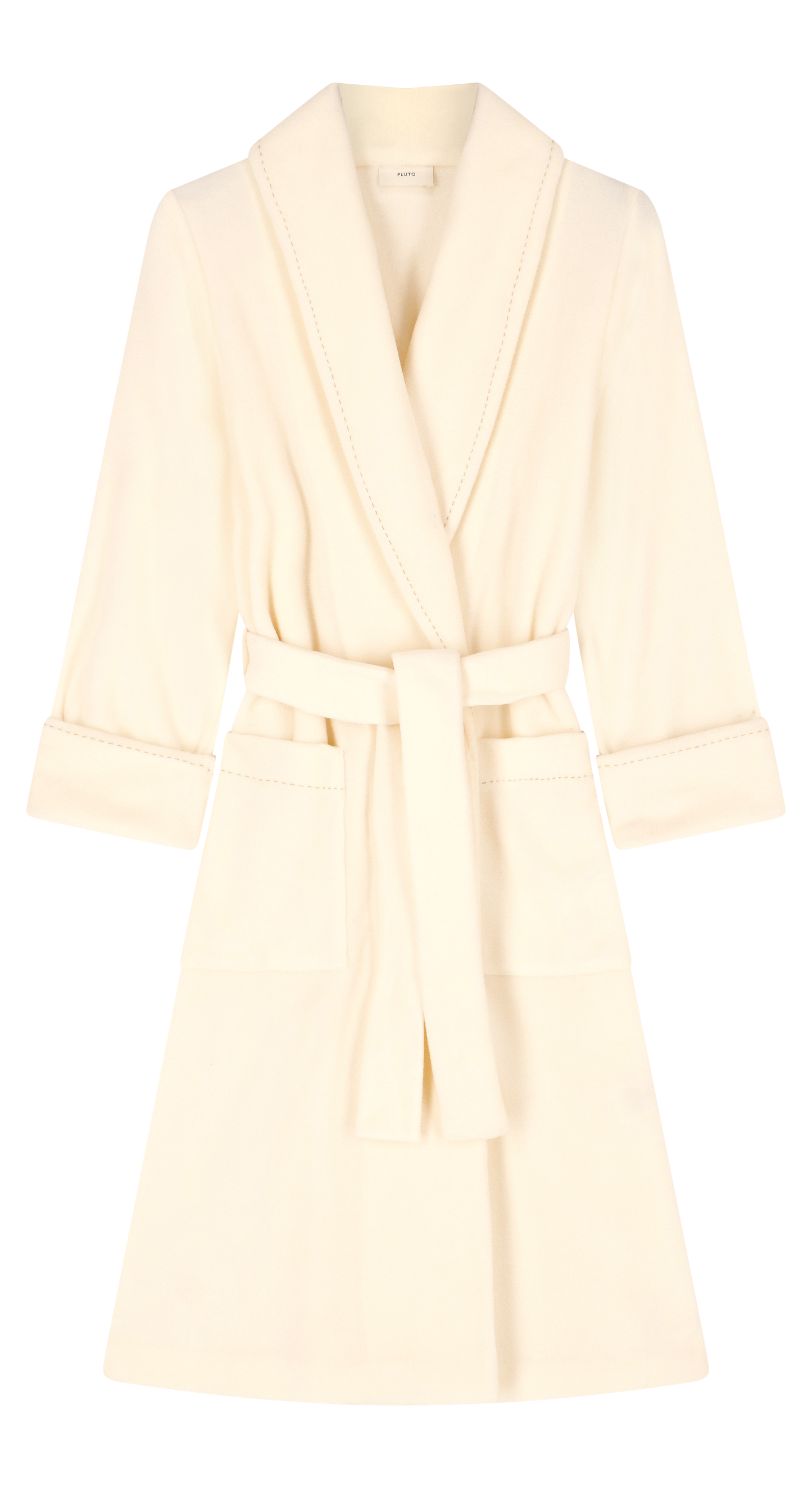 Pluto Rose Fleece Short Robe