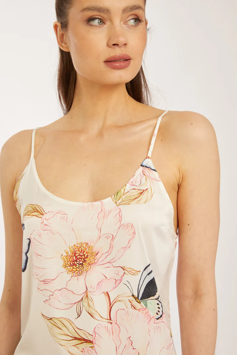 Wrap Up By VP Florenza Floral Short Chemise