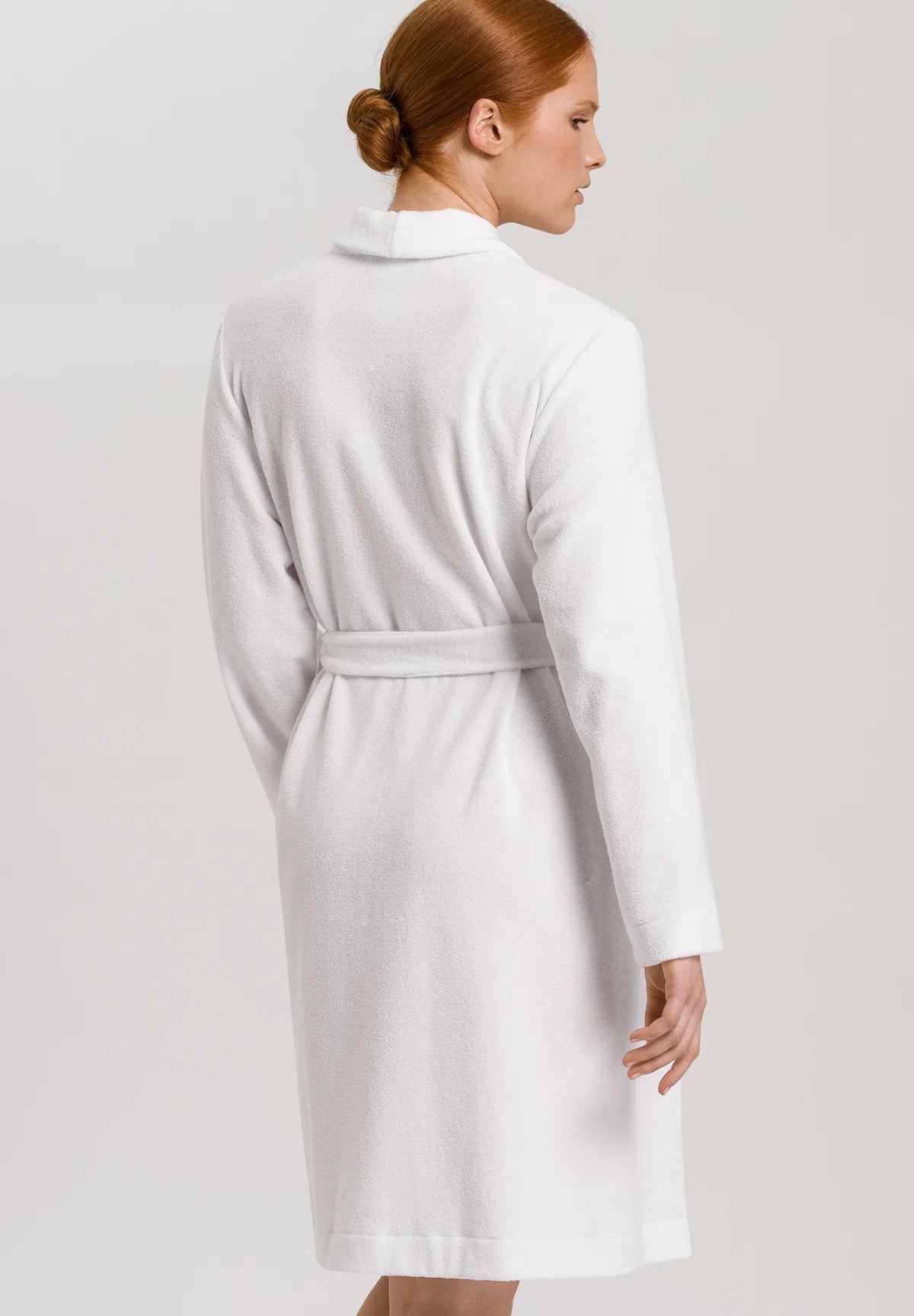 Hanro Terry Robe With Shawl Collar  Style 77127