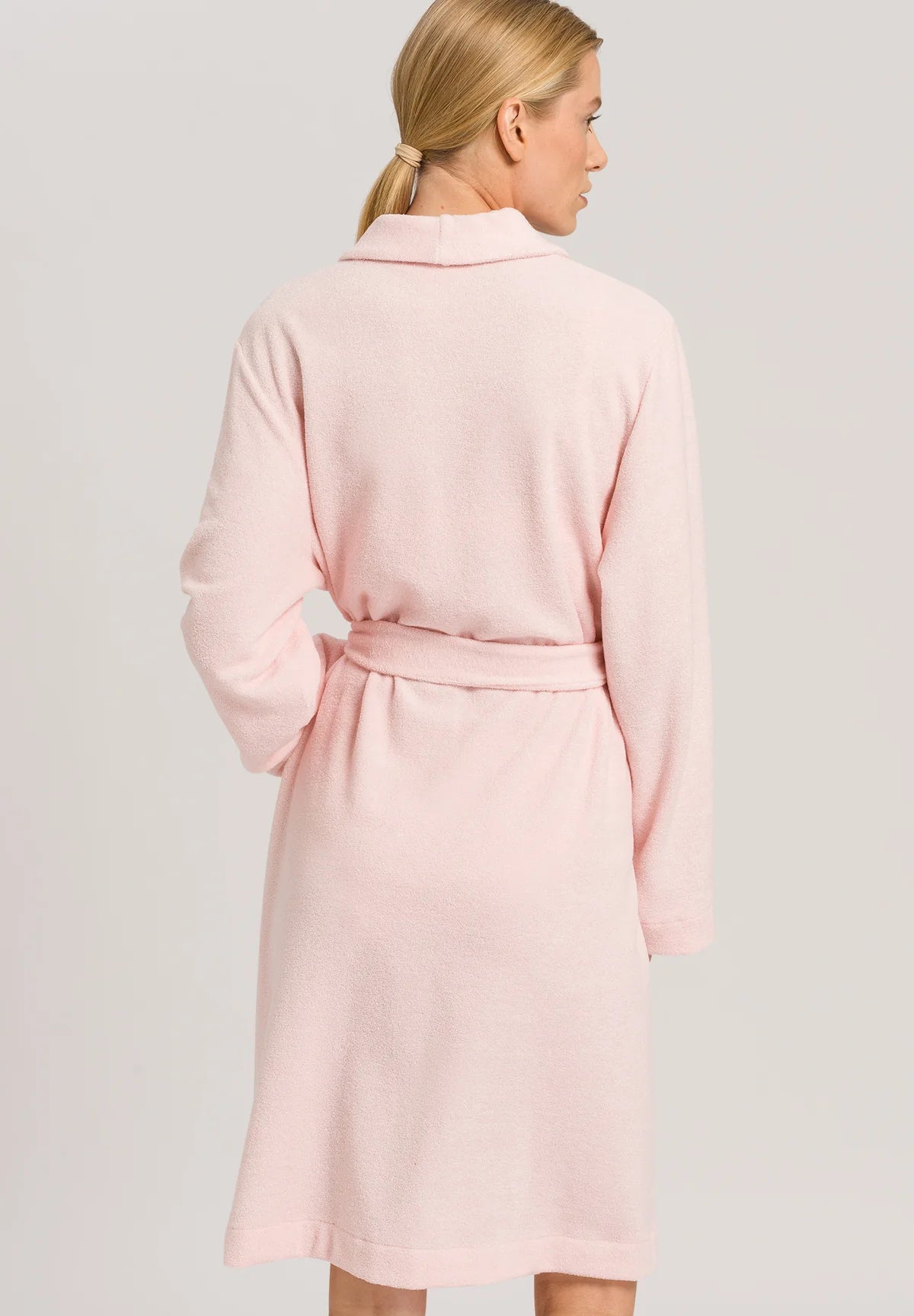 Hanro Terry Robe With Shawl Collar  Style 77127