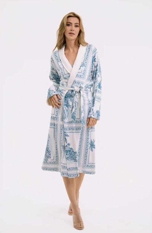 Wrap Up By VP Bungalow Long Robe | Luxury Spa Robe