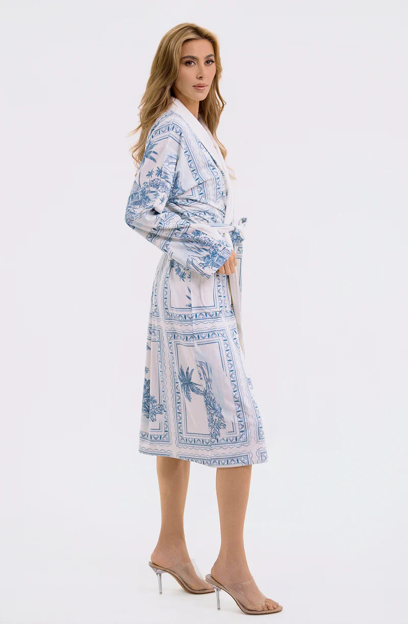 Wrap Up By VP Bungalow Long Robe | Luxury Spa Robe
