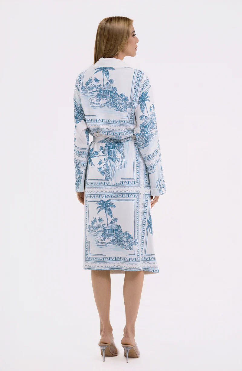 Wrap Up By VP Bungalow Long Robe | Luxury Spa Robe