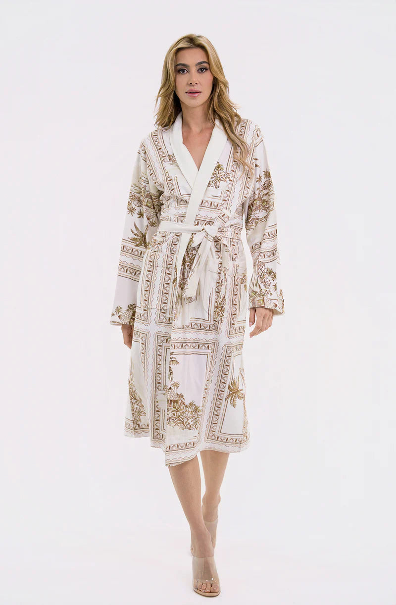 Wrap Up By VP Bungalow Long Robe | Luxury Spa Robe