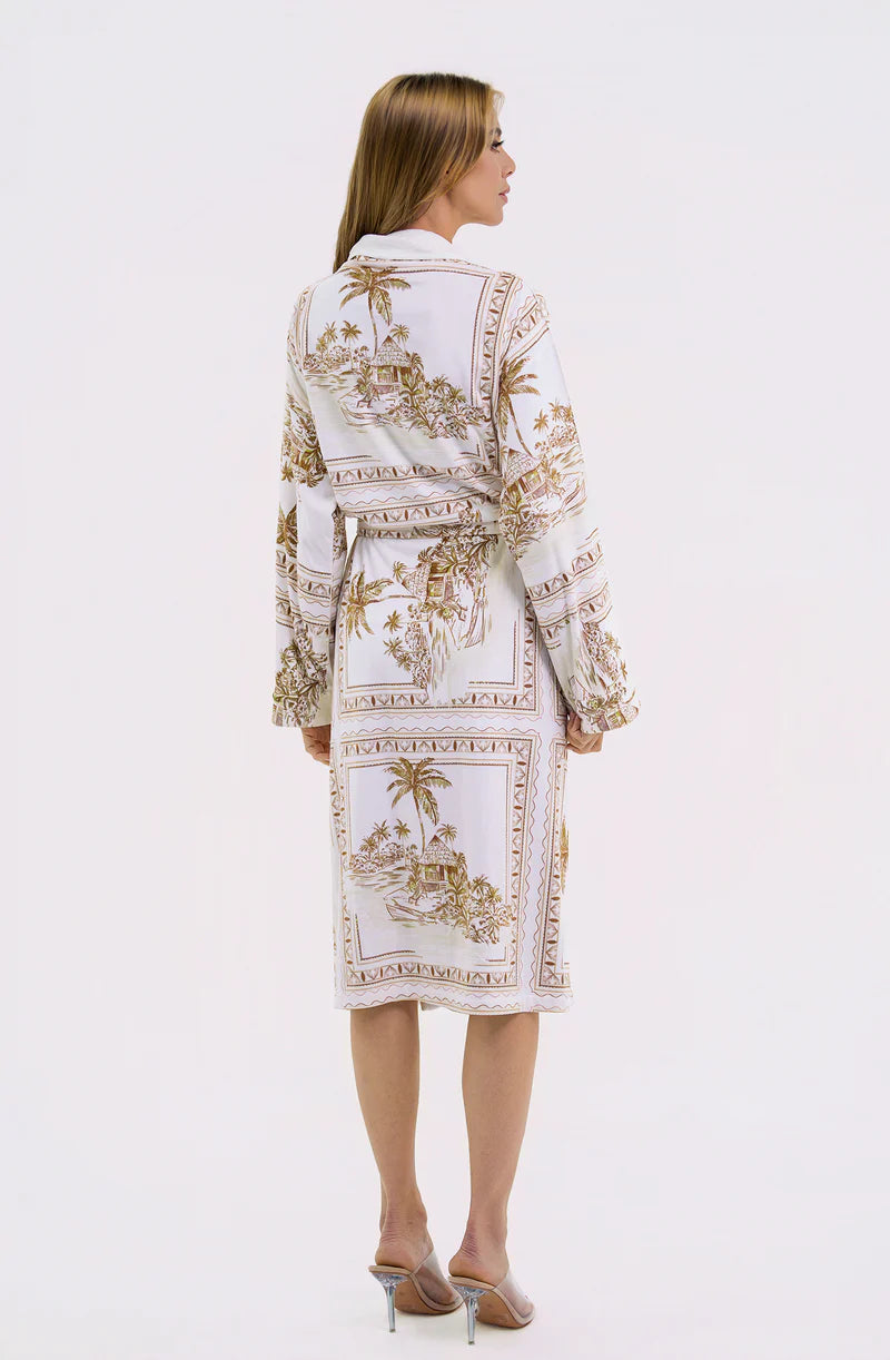 Wrap Up By VP Bungalow Long Robe | Luxury Spa Robe