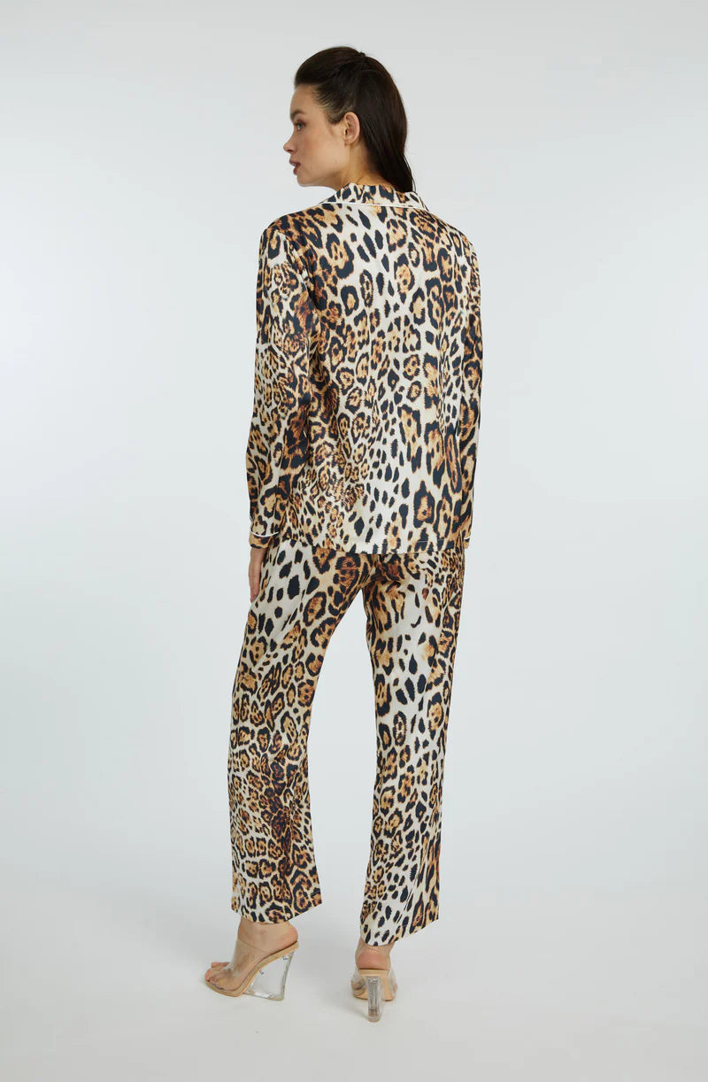 Wrap Up By VP Donatella Long Sleeve Pajama Set
