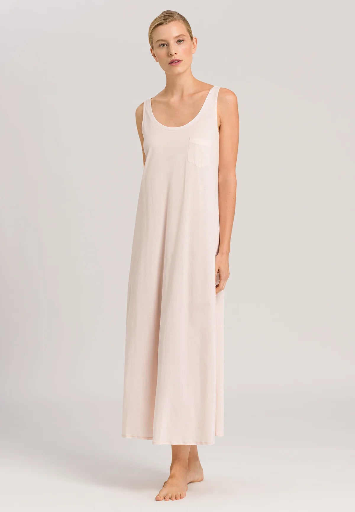 Hanro Long Tank Nightgown Style 77951 Cotton Deluxe