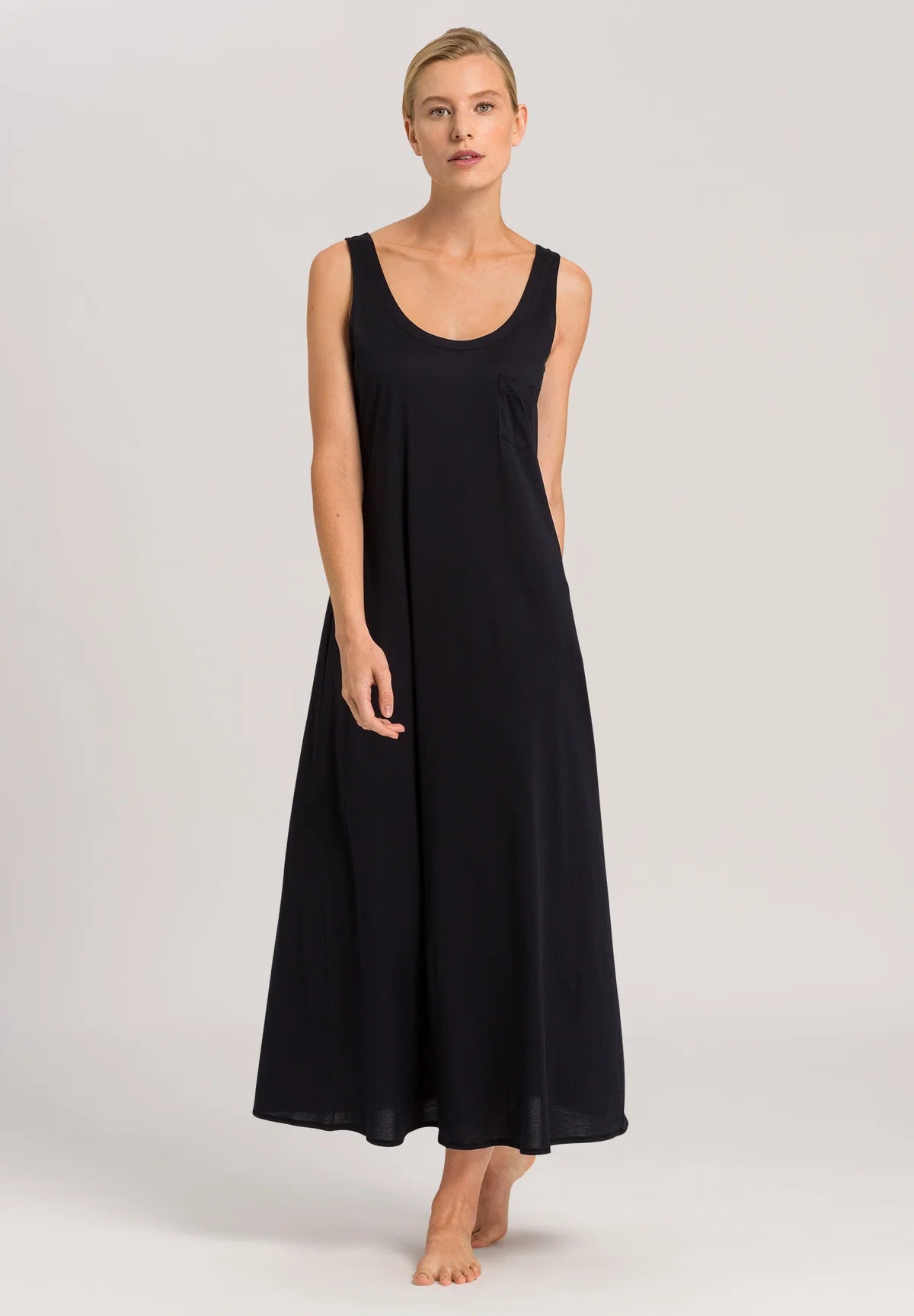 Hanro Long Tank Nightgown Style 77951 Cotton Deluxe