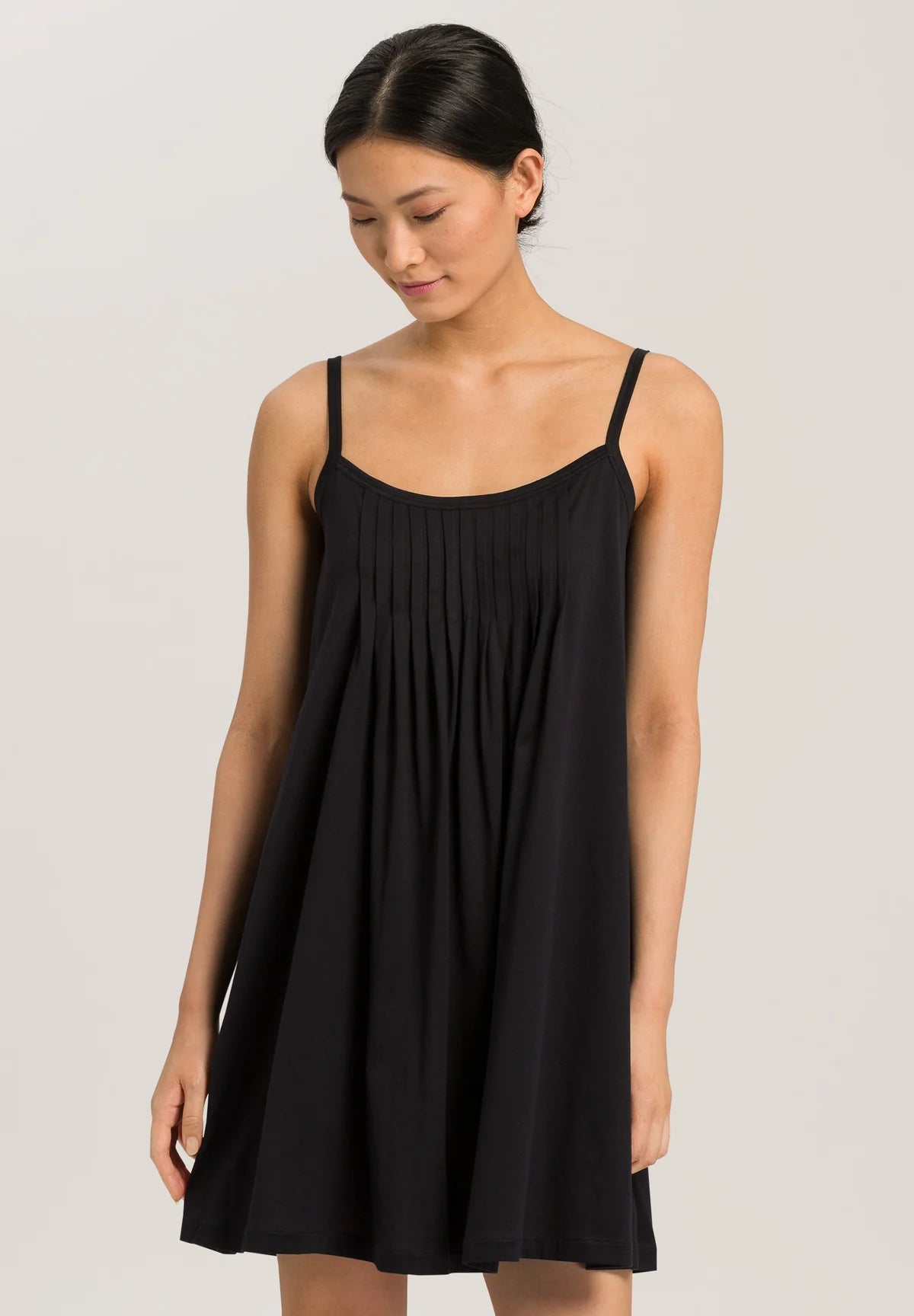 Hanro Juliet Pleated Cotton Babydoll Style 77747