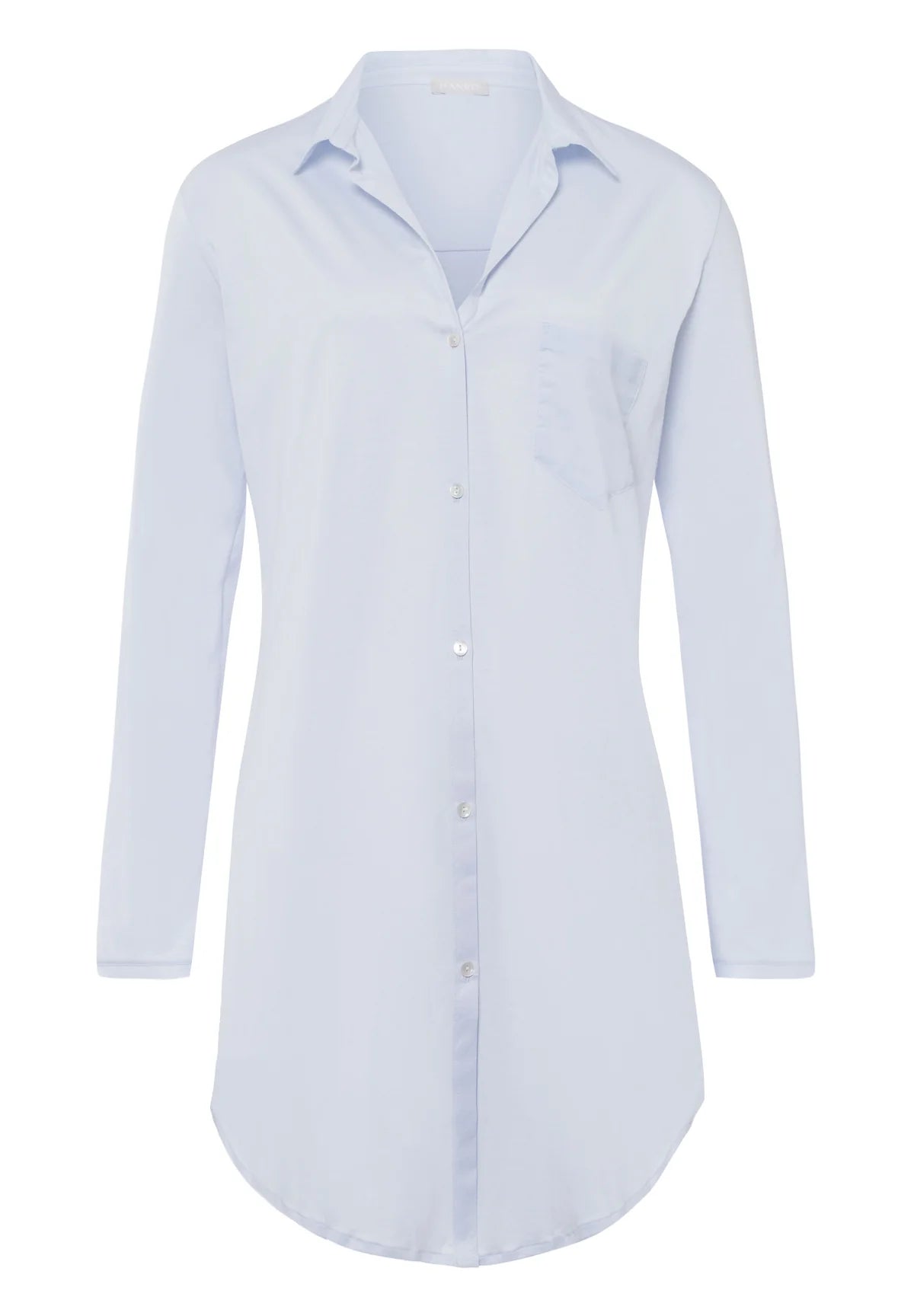 Hanro Cotton Sleepshirt With Button Front Style 77958 Cotton Deluxe