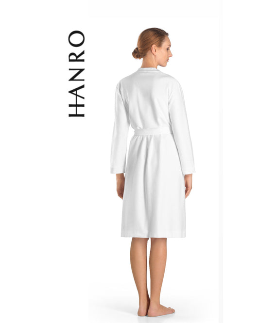 HANRO Robe Selection Cotton Pique Waffle Robe Style 77303