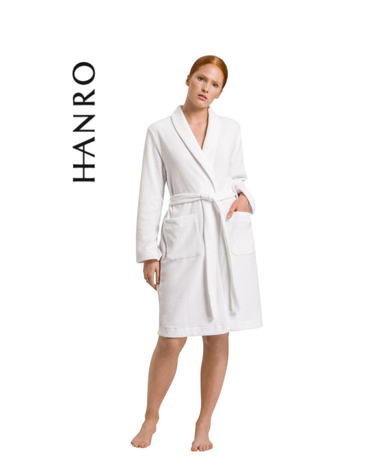 Hanro Robe Selection Plush Wrap Robe Style 77127