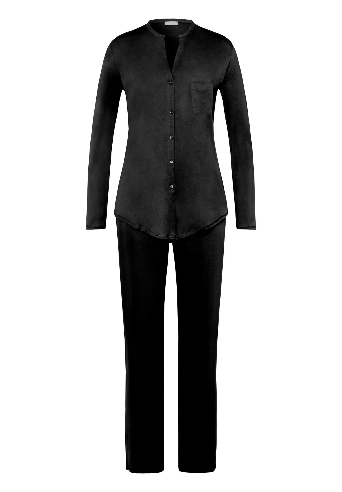 Hanro Cotton Deluxe Button Front Pajama Set