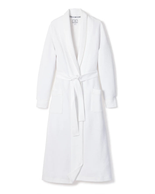 Petite Plume Women's Pima Jacquard Ophelia Robe
