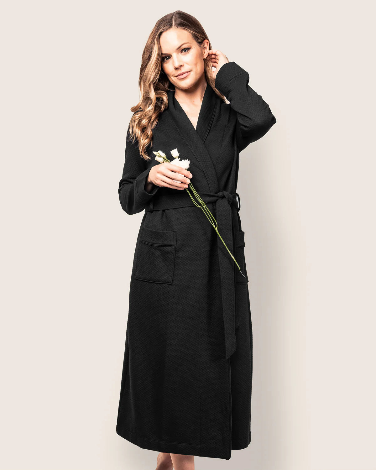 Petite Plume Women's Pima Ophelia Robe