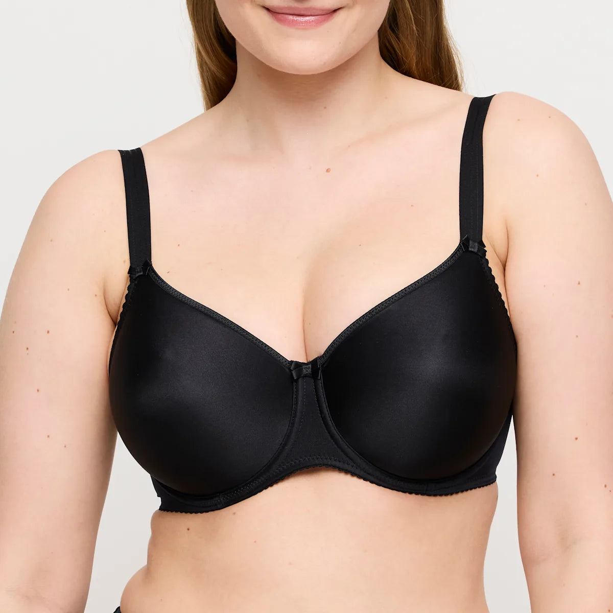 Primadonna Seamless Minimizer Non Padded Satin Bra  0161330