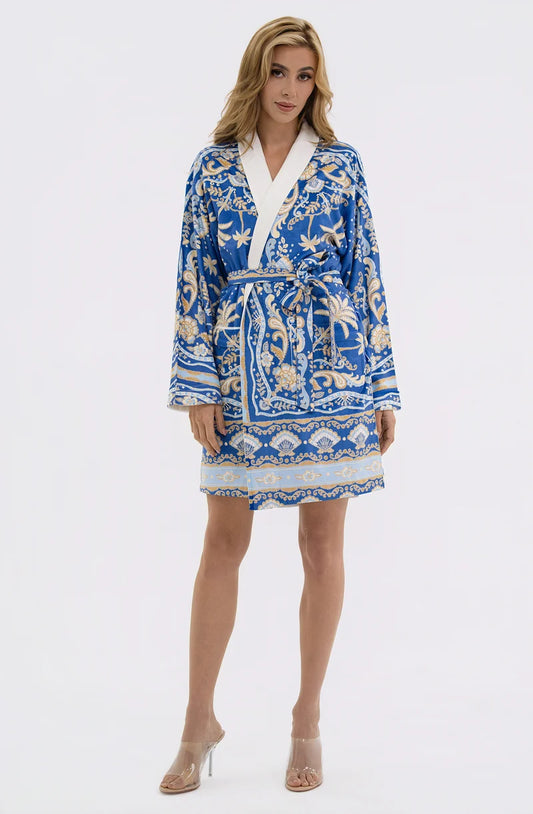 Wrap Up By VP Notte Mariella Short Robe