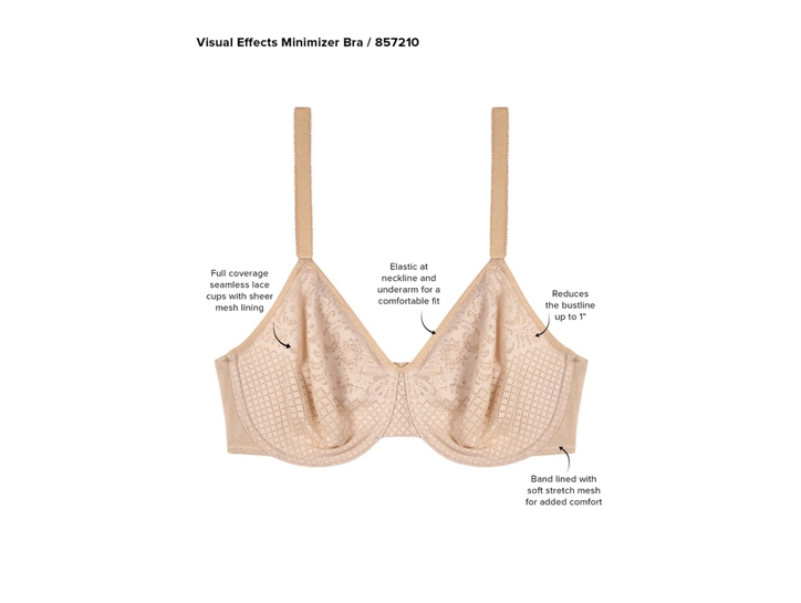 Wacoal 857210 Visual Effects Minimizer Bra