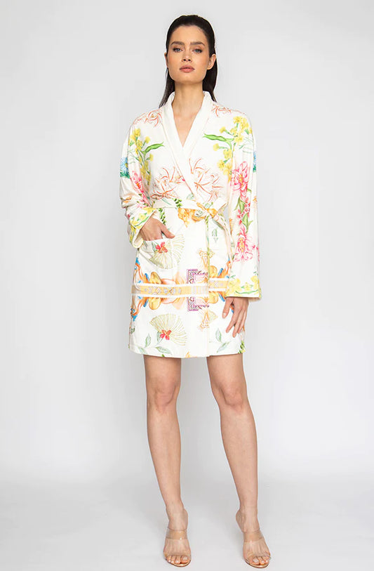 Wrap Up By VP Botanica Short Robe