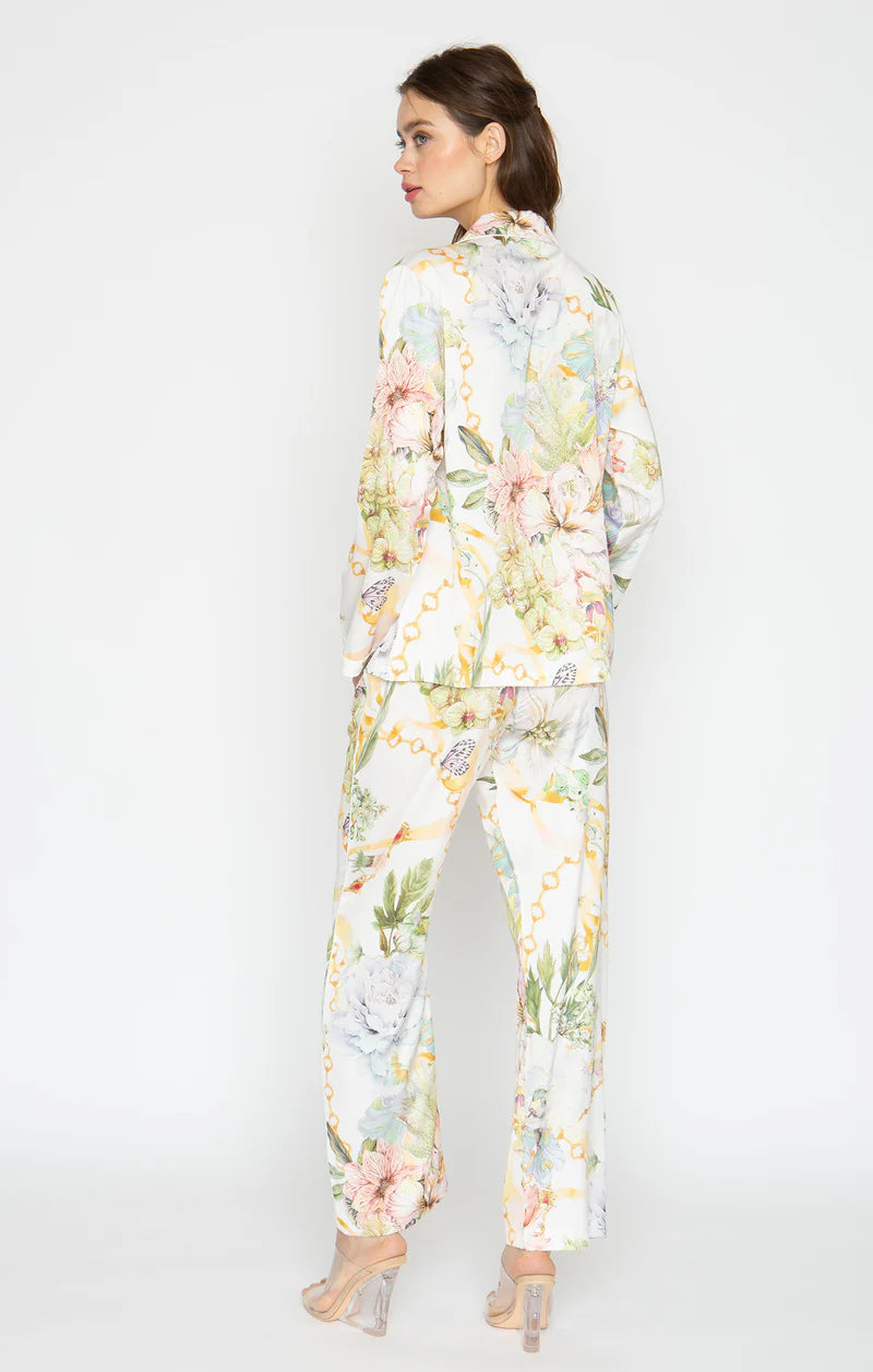 Wrap Up By VP La Boheme Long Sleeve Pajama Set