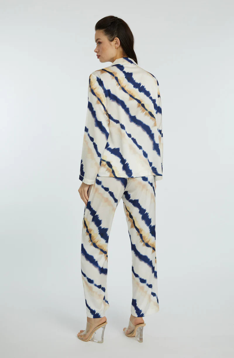 Wrap Up By VP Mai Tai Long Sleeve Pajama Set